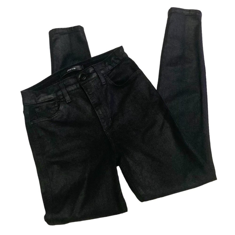 Joe’s Jeans The Charlie Flawless High Rise Skinny Ankle Black Size W25 Women's